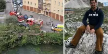 Pietro Monici muore a 39 anni travolto dall'albero mentre pesca: ricoverato sotto choc l'amico che ha assistito alla tragedia