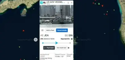 Navi da guerra Usa attraversano Hormuz, il giallo del segnale satellitare del cacciatorpediniere scomparso all'improvviso