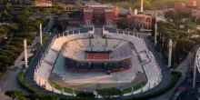 Roma, ecco il Grand Stand Arena: il nuovo stadio del tennis (da oltre settemila posti)