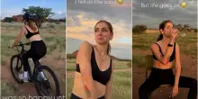 Chiara Ferragni, incidente con la bicicletta durante il viaggio in Namibia: la caduta e la reazione