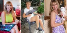 Alessandra Mussolini, la casa "artistica" a Roma: il divano in velluto rosso, il telefono d'epoca, la cucina pratica e il giardino vissuto