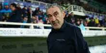 Sarri: &laquo;Annata devastante e soffertissima. Futuro? Se il club non &egrave; contento, troveremo una via d'uscita&raquo;