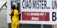 Salernitana U15, il gol di Maria e la dedica dopo la morte del mister Alfredo Della Calce