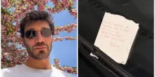 Stefano De Martino, il biglietto misterioso trovato sull'auto: lui pubblica il messaggio e risponde cos&igrave;