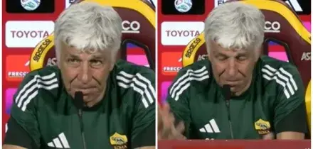 Roma, Gasperini scoppia a piangere in conferenza stampa e scappa via: le parole su Ranieri e l'emozione per l'Atalanta, cosa &egrave; successo