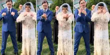 Tony Pitony sposa Tommy Cash in un matrimonio surreale: il tributo a Sal Da Vinci per ?L?Ammor?