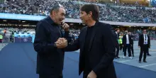 Sarri: &laquo;Io al Napoli un'ipotesi remota, la sosta ci aveva tolto inerzia. Oggi una gioia in un'annata pesante&raquo;