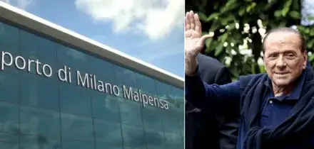 Il Tar respinge i ricorsi contro l'intitolazione dell'aeroporto Malpensa a Berlusconi