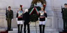25 aprile, Mattarella a San Severino Marche: &laquo;Ora e sempre resistenza&raquo;