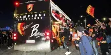 Benevento, partono i festeggiamenti per la promozione in serie B