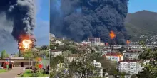 Emergenza in Russia, attacco ucraino a una raffineria: piogge di petrolio e citt&agrave; evacuate. &laquo;Come un fungo nucleare&raquo;