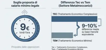 Salario giusto e salario minimo, qual &egrave; la differenza e cosa pu&ograve; cambiare per gli stipendi italiani
