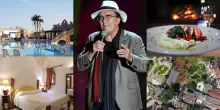 Al Bano Carrisi, quanto costa dormire, mangiare e rilassarsi nella sua tenuta: hotel Felicit&agrave;, ristorante Don Carmelo, spa e cantina