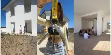 Micol Olivieri, la nuova casa: l'open space, i pavimenti in legno e il grande giardino. &laquo;Ci &egrave; successo di tutto, pianti e delusioni e poi?&raquo;
