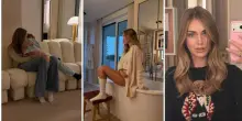 Chiara Ferragni, il compleanno nella super casa di Milano CityLife: il quartiere vip, il living con divano a moduli e la vasca ovale