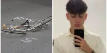 Nicola Belbruti travolto e ucciso a 19 anni mentre viaggia in bici, lo schianto frontale con una Bmw: l'amico scopre l'incidente dal Gps