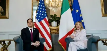 Rubio: &laquo;Non discusso con Meloni di ritiro truppe, io sostengo la Nato. Iran? Ci aspettiamo oggi una risposta su pace&raquo;