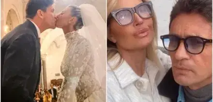 Nathaly Caldonazzo: &laquo;Con Filippo matrimonio da favola, ma amore a distanza: lui a Bari e io a Roma. Alle nozze c?era anche la sua ex moglie&raquo;