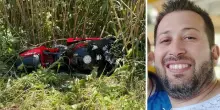Moto si schianta contro un furgone, Benito Vasile muore a soli 41 anni: &laquo;Rester&agrave; nel cuore di chi lo ha conosciuto&raquo;