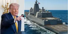 Marina Usa: &laquo;La nuova corazzata Donald Trump sar&agrave; a propulsione nucleare e avr&agrave; laser e cannoni elettromagnetici&raquo;