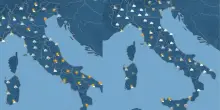 Meteo, arriva la perturbazione scozzese: da domani pioggia, vento e neve a 1300 metri, ecco quanto durer&agrave;