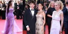 Cannes, pagelle look seconda serata: Leclerc e Alexandra matrimonio (6), Demi Moore sirena (9), Gillian Anderson che fascino (8)