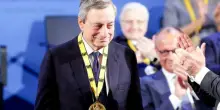 Draghi, messaggio all'Europa: &laquo;Per la prima volta siamo davvero soli, la nostra sicurezza non &egrave; pi&ugrave; garantita dagli Usa&raquo;