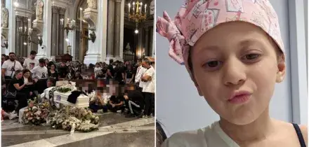 Alessia La Rosa, i funerali della piccola "guerriera" tifosa del Palermo. L'ultima lettera alle amiche: &laquo;Continuer&ograve; a danzare per voi da lass&ugrave;&raquo;