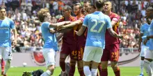 Roma-Lazio, rissa tra Wesley e Rovella: espulsi entrambi, cosa &egrave; successo all'Olimpico