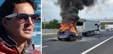 Massimo Tabaro, l'imprenditore di 57 anni muore carbonizzato nell'auto in fiamme sull'A4