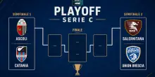 Serie C, semifinali playoff: dove vedere Ascoli-Catania e Salernitana-Union Brescia