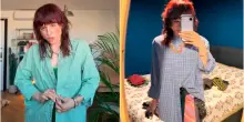 Angelina Mango cambia look, ?capelli rosso scuro, frangetta e abiti oversize: &laquo;Ma &egrave; davvero lei?&raquo;. Il video diventa virale