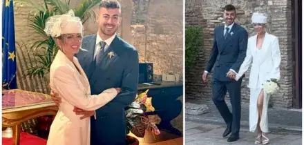 Stephan El Shaarawy e Ludovica Pagani si sono sposati, il matrimonio con rito civile nella chiesa sconsacrata a Roma: i look e gli invitati