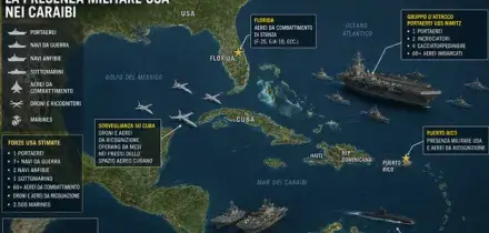 Cuba, cos&igrave; gli Usa hanno preparato l'attacco: portaerei, droni e le due navi con 2.500 Marines al largo della Virginia