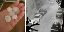 Maltempo a Milano: grandine eccezionale e pioggia intensa causano allagamenti e traffico fermo