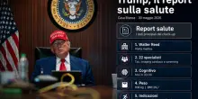 Come sta Trump? Check-up di 3 ore al Walter Reed: salute ?ottima?, ma pesa 108 chili e deve mettersi a dieta