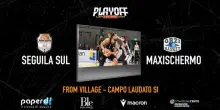 Juvecaserta-Orzinuovi gara 5: maxischermo al FROM Village per la semifinale playoff