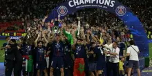 Le pagelle di Psg-Arsenal 5-4 (d.c.r.): Kvaratskhelia (7) vince la seconda Champions League consecutiva