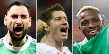 Mondiali, tante le stelle assenti: da Donnarumma a Lewandowski passando per Osimhen. La lista degli esclusi
