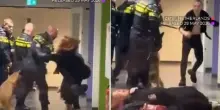 &laquo;I poliziotti mi hanno scaraventata a terra e trascinata per i capelli&raquo;. Donna incinta denuncia l'aggressione