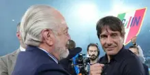 Conte e De Laurentiis insieme a Ischia nonostante l'addio al Napoli