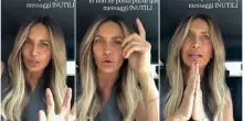 Katia Pedrotti sbotta sui social e risponde agli haters: &laquo;Io rifatta? Basta con questi commenti inutili, avete evidenti problemi con voi stesse&raquo;