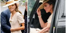 Kate Middleton, il look rosa pallido per il matrimonio di Peter Phillips: ecco quanto costa l'abito scelto
