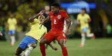 Brasile e Roma in ansia per Wesley: esce in lacrime per infortunio, Mondiale a rischio