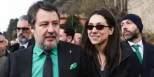 Matteo Salvini: &laquo;Un figlio con Fracesca Verdini? Sarebbe bellissimo. Nonostante i 19 anni di differenza sono fortunato a stare con lei&raquo;