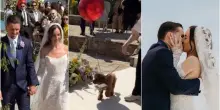 Valeria Angione e Luca Di Girolamo si sono sposati, tutti i dettagli del matrimonio: abito da sposa, location, invitati e il ruolo speciale del cane Nemo