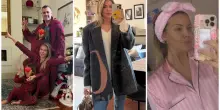 Costanza Caracciolo, la casa a Milano com Bobo Vieri: il salone con il camino, la cameretta di Stella e Isabel, il bagno dalle linee essenziali
