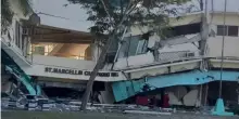 Terremoto Filippine di magnitudo 7.8, almeno 5 morti e edifici crollati. &laquo;Allerta tsunami, lasciate le isole&raquo;