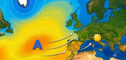 Meteo, cambia tutto a met&agrave; settimana: arriva l'anticiclone delle Azzorre ma l'Italia si spacca in due. Fino a 36 gradi, dove sar&agrave; caldo record