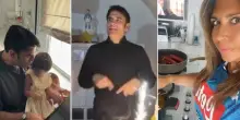 Sal Da Vinci, la casa da sogno con vista Napoli: il rustico in pietra, l'angolo della musica e il salone total white